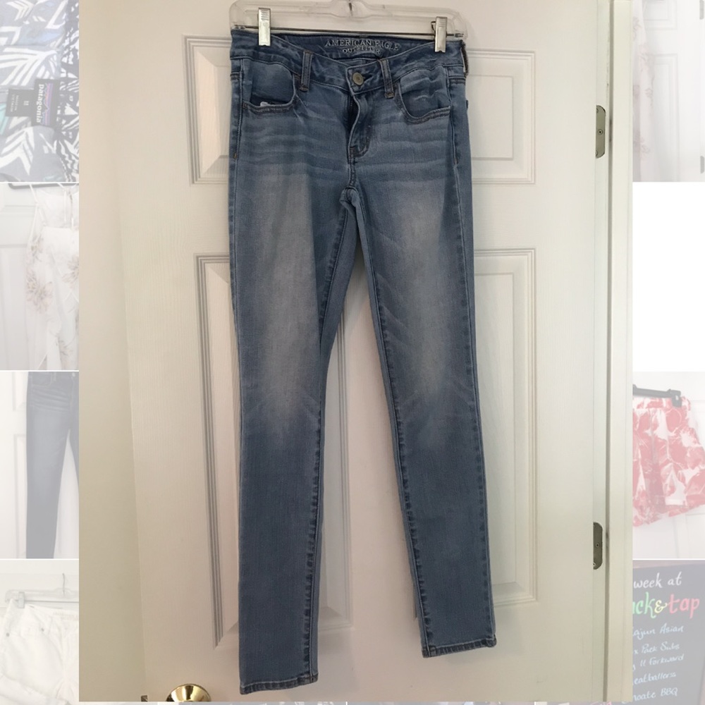 American Eagle Jeggings (super stretch, size 4)